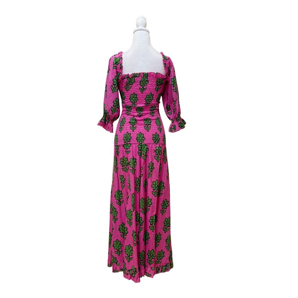 Rhode Eva Maxi Dress XS Pink - Picture 4 of 7